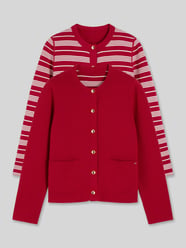 Regular Fit Strickjacke aus Baumwoll-Mix von Tommy Hilfiger - 28
