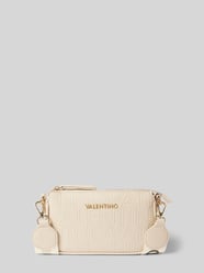 Crossbody Bag mit Allover-Label-Prägung Modell 'PANSY' von VALENTINO BAGS Beige - 40