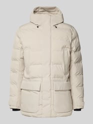 Gewatteerd jack met capuchon, model 'QUINLAN' van SAVE THE DUCK Beige - 27