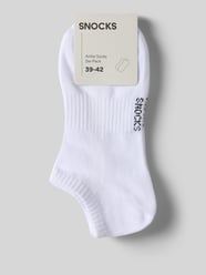 Socken mit Logo-Stitching im 2er-Pack von SNOCKS - 4