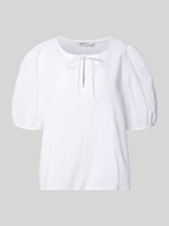 Bluzka o kroju regular fit z czystej bawełny od Tom Tailor Denim - 42