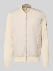 Collegejack met tweewegritssluiting van MAERZ Muenchen Beige - 46