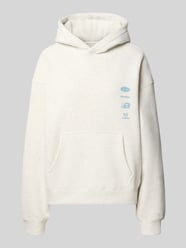 Hoodie mit Label-Prints und Känguru-Tasche von ANOTHER COTTON LAB - 30