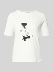 T-Shirt mit Motiv-Print von MORE & MORE - 33