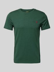 Custom Slim Fit T-Shirt mit Rundhalsausschnitt von Polo Ralph Lauren Grün - 46