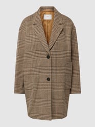 Blazer met glencheck-motief en steekzakken opzij van s.Oliver RED LABEL Bruin - 35