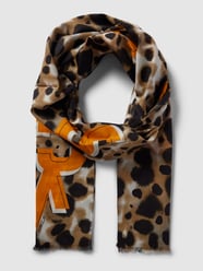 Schal mit Animal-Print von Marc Cain - 18