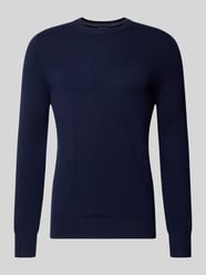 Regular Fit Strickpullover aus Woll-Kaschmir-Mix von Christian Berg Men - 34