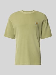 T-shirt met structuurpatroon model 'Nelson' van Carhartt Work In Progress - 40