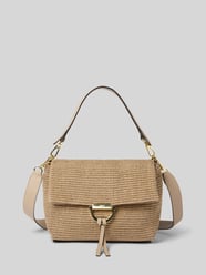 Handtasche mit Logo-Detail Modell 'Temi' von Abro Beige - 22
