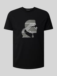 T-Shirt mit Label-Print von Karl Lagerfeld - 42