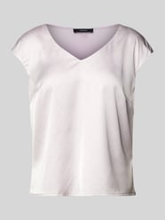 Blusenshirt mit Allover-Muster von Montego Lila - 15