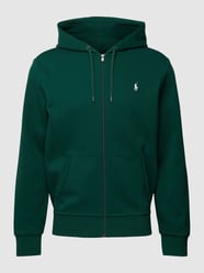 Sweatjacke mit Logo-Stitching von Polo Ralph Lauren Grün - 28