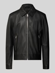 Regular fit leren jack van echt lamsleer model 'MAPSON4' van BOSS - 18
