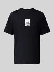 T-shirt o kroju regular fit z mieszanki bawełny od BOSS Green - 41