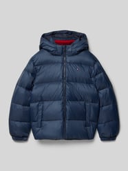 Regular fit donsjack met doorgestikte naden van Tommy Hilfiger Teens - 14
