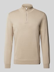 Gebreide pullover met opstaande kraag, model 'FAABES' van Armedangels - 37