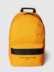 Rucksack mit Label-Print von Tommy Hilfiger Orange - 5