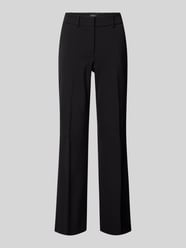 Flared cut broek met persplooien, model 'FRANCE' van Cambio - 1