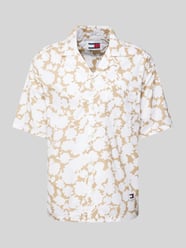 Relaxed Fit Freizeithemd mit floralem Muster von Tommy Jeans Beige - 33