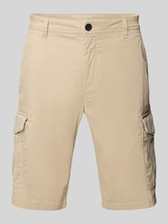 Szorty cargo o kroju regular fit z mieszanki bawełny i elastanu od Tom Tailor - 17