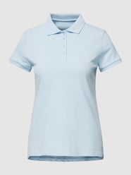 Blouseshirt met platte kraag van Montego Blauw / turquoise - 33