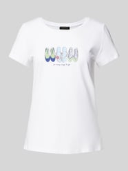 T-Shirt mit Motiv-Print von More & More - 23