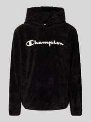 Hoodie mit Label-Stitching von CHAMPION Schwarz - 30