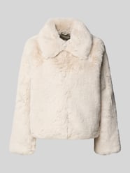 Jacke aus Kunstfell mit Eingrifftaschen von Milano Italy - 19