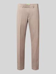 Low Waist Business-Hose mit Bügelfalten Modell 'Cibeppio' von CINQUE Beige - 47