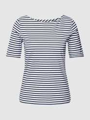 T-shirt met boothals van Esprit Blauw / turquoise - 43