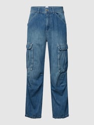 Cargohose in Jeans-Optik Modell 'DENIM' von BDG Urban Outfitters Blau - 27