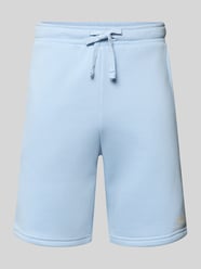 Shorts mit Eingrifftaschen und Logo-Print von Alpha Industries - 31