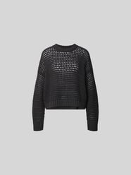 Relaxed Fit Pullover mit Lockmuster von Juvia - 21