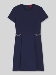 Sukienka mini z łańcuszki model 'KAELYN' od HUGO - 9