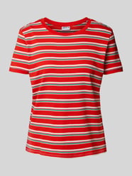 T-Shirt mit mit Streifenmuster von Jake*s Casual - 43