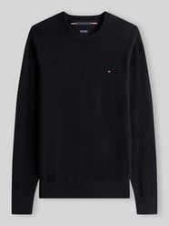Sweter o kroju regular fit z mieszanki bawełny i kaszmiru od Tommy Hilfiger - 7