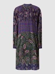 Jurk van viscose, model 'Mafra' van Risy & Jerfs Roze - 47