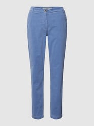Hose in unifarbenem Design von Lanius Blau - 3