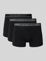 Trunks mit Label-Bund im 3er-Pack von Emporio Armani - 27