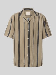 Loose Fit Freizeithemd aus Viskose-Mix von Only & Sons Beige - 23