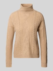 Pullover van kasjmier met kabelpatroon van Christian Berg Woman - 20