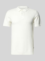 Regular Fit Poloshirt mit gerippten Abschlüssen Modell 'AIDEN' von Blend - 6