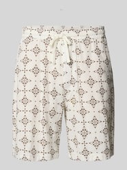 Szorty z tkaniny o kroju relaxed fit z bawełny od s.Oliver RED LABEL - 7