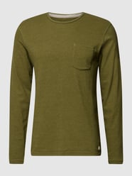 Longsleeve mit Brusttasche von Blend Grün - 28