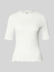 Slim Fit T-Shirt mit Stehkragen von Tom Tailor Denim - 1
