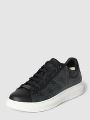 Sneaker mit Label-Print Modell 'VIBO' von Guess Grau - 41