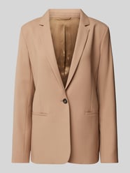 Blazer aus Viskose mit Reverskragen von Calvin Klein Womenswear Beige - 28