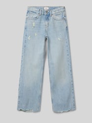 Wide Leg Jeans aus reiner Baumwolle Modell 'JUICY' von Only - 11