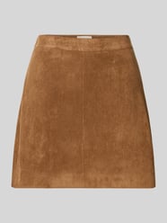 Minirok in leerlook, model 'Eike' van LeGer by Lena Gercke - 3